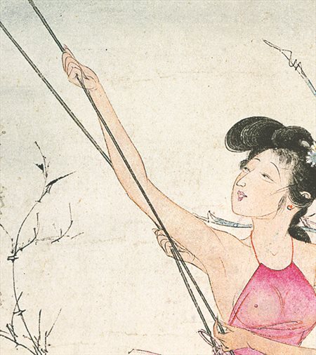 九江-胡也佛的仕女画和最知名的金瓶梅秘戏图